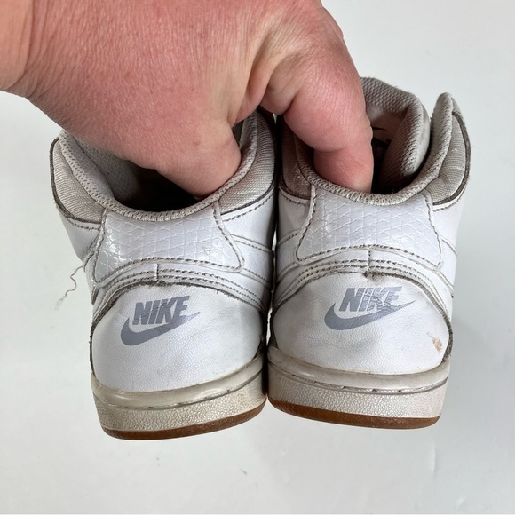 Nike Son of Force mid high sneakers white size 12C - Picture 8 of 9